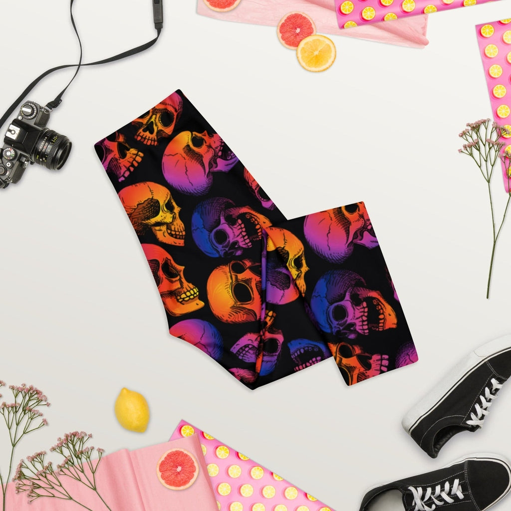 Halloween Skulls Capris