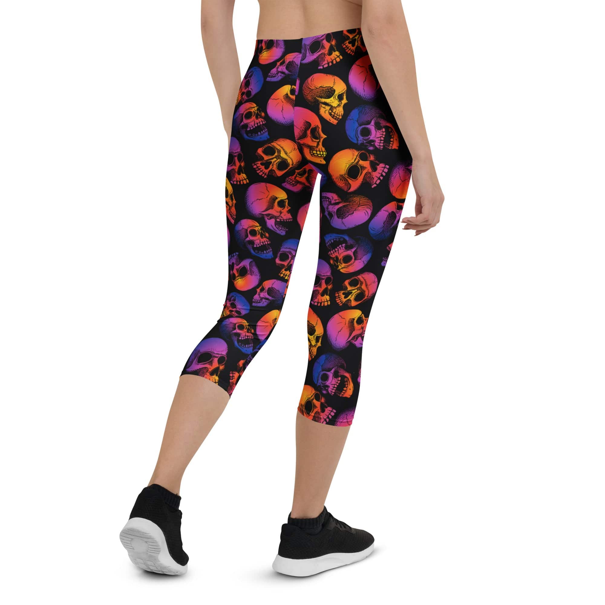 Halloween Skulls Capris