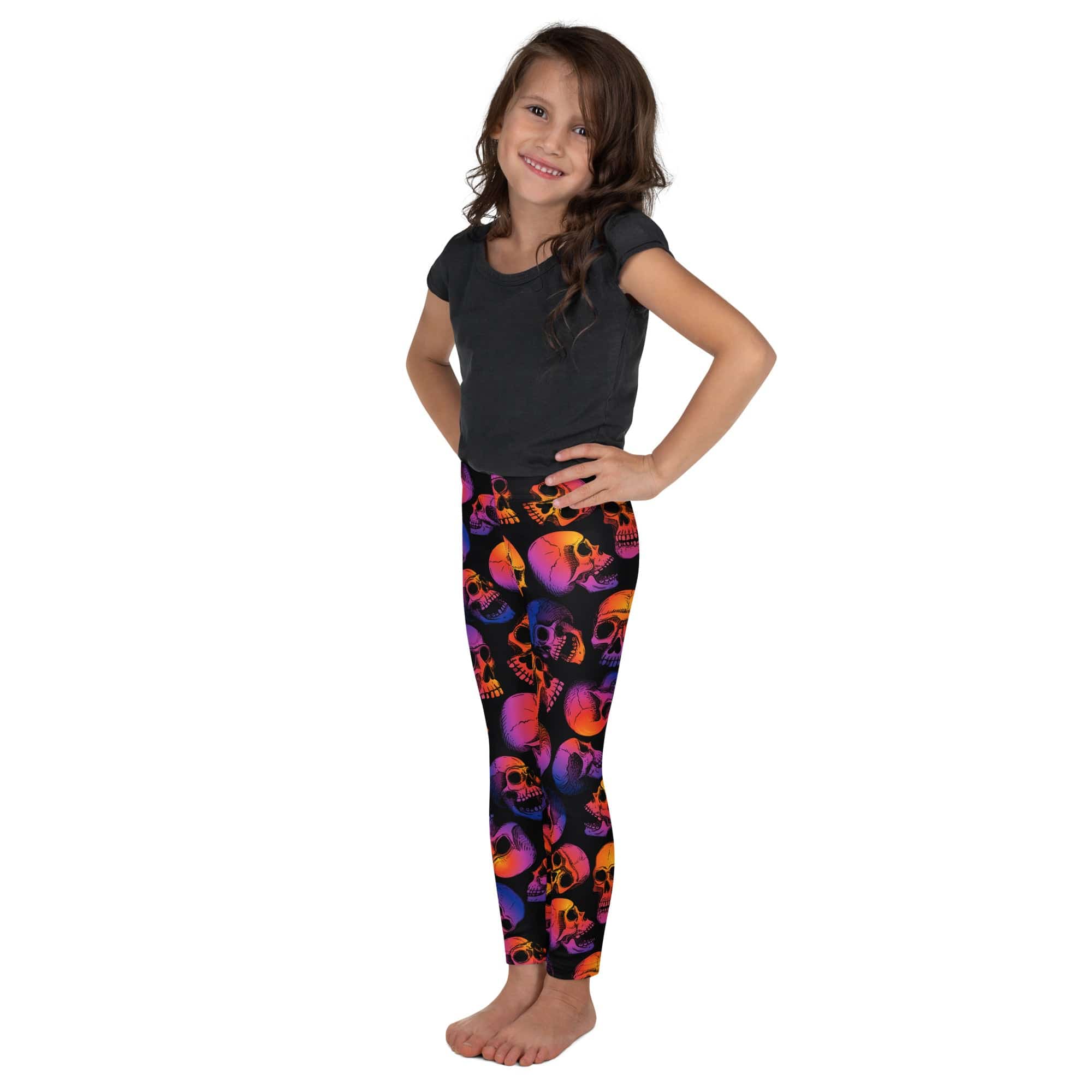 Halloween Skulls Kid's Leggings