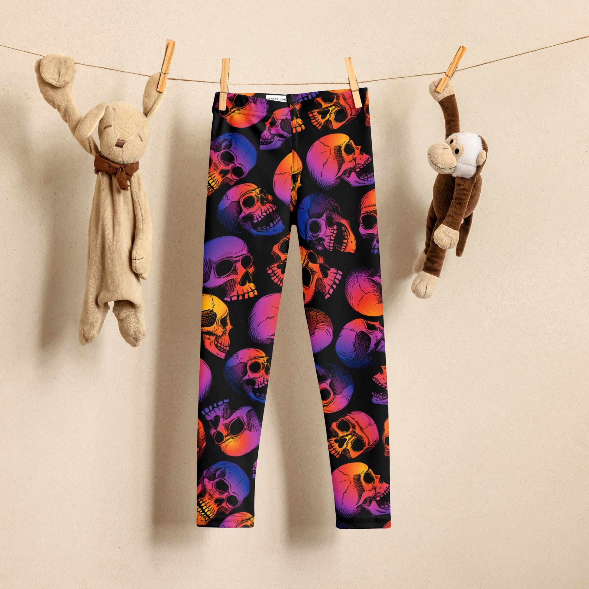 Halloween Skulls Kid's Leggings