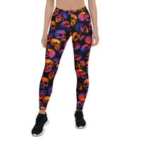 Halloween Skulls Leggings