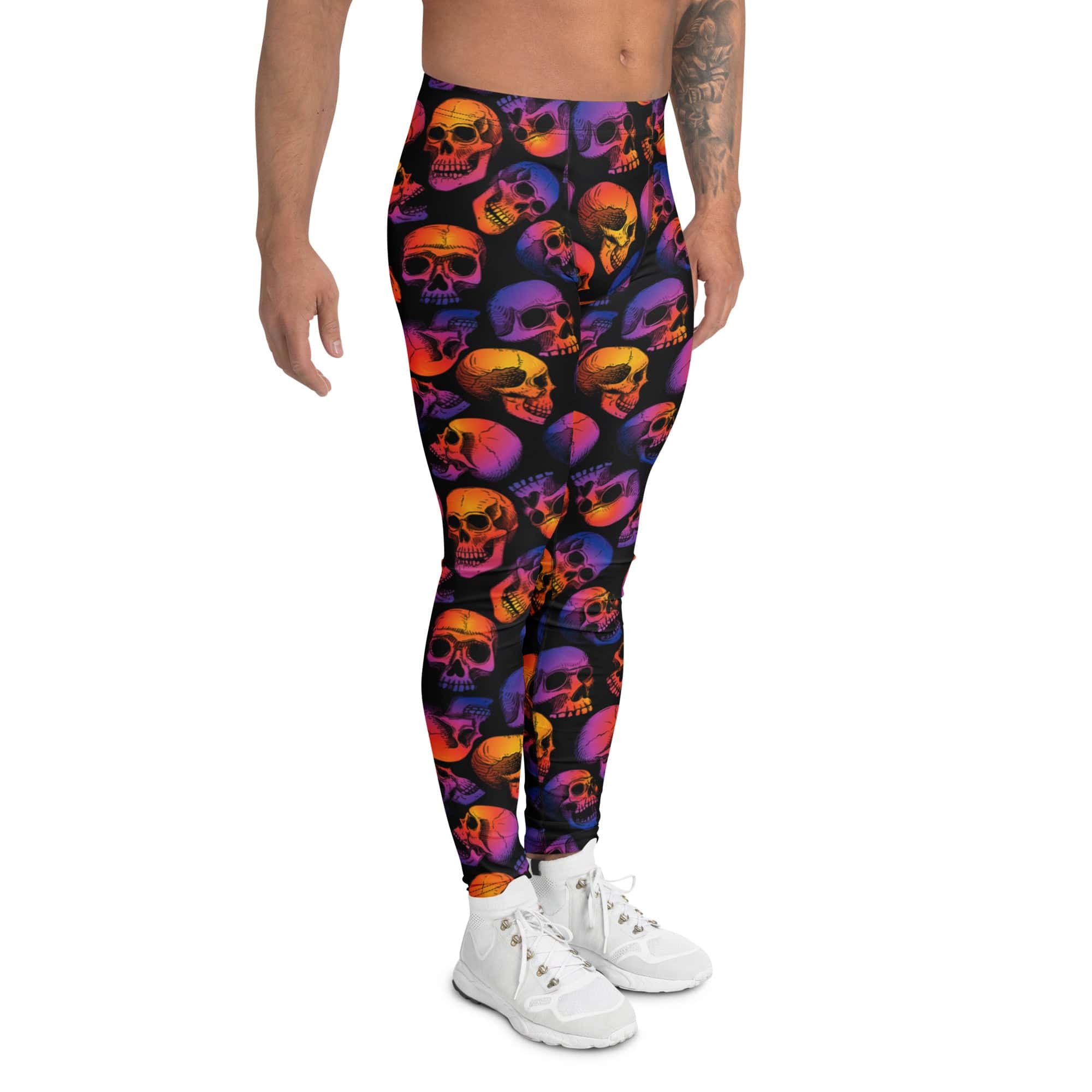 Halloween Skulls Men's Leggings