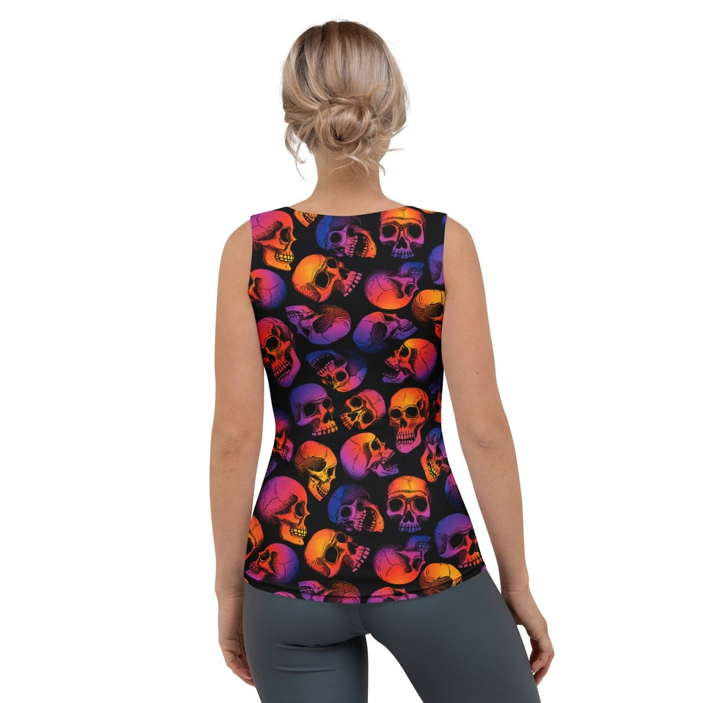Halloween Skulls Tank Top
