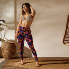 Halloween Skulls Yoga Leggings