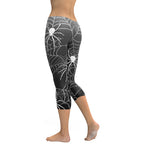 Halloween Spiderwebs Capris