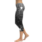 Halloween Spiderwebs Capris