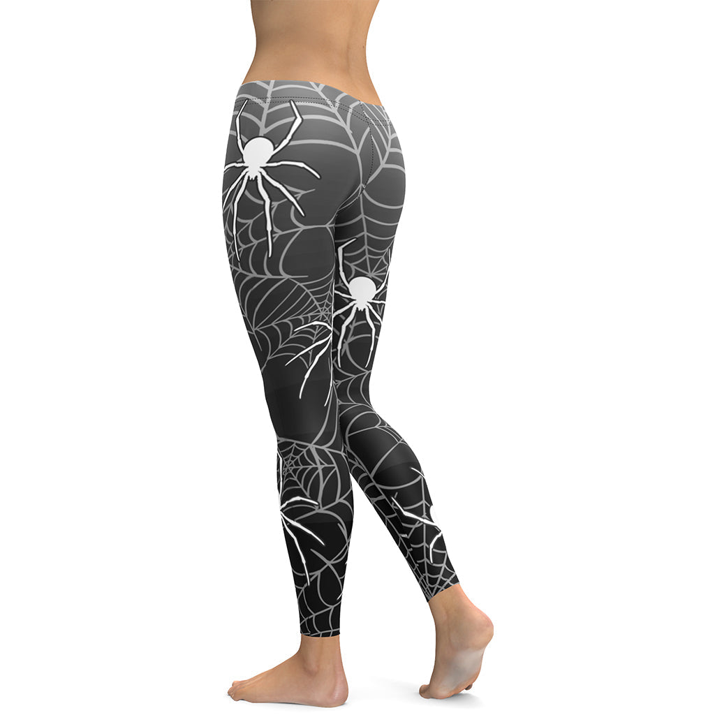 Halloween Spiderwebs Leggings