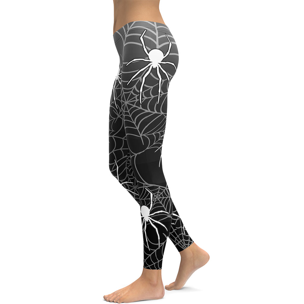 Halloween Spiderwebs Leggings