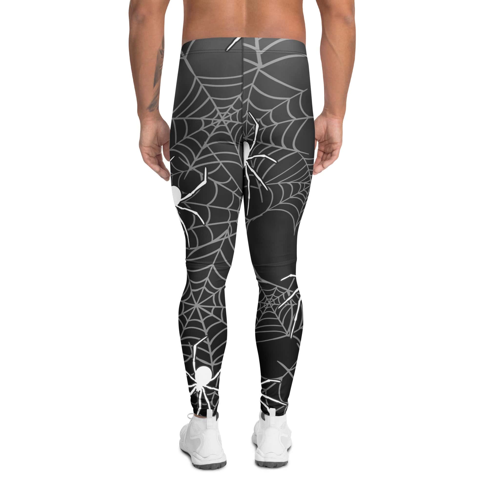 Halloween Spiderwebs Men's Leggings