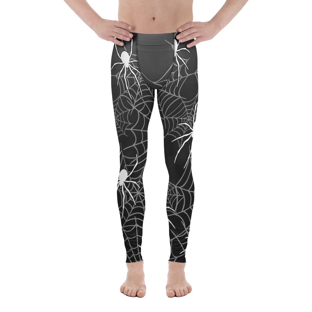 Halloween Spiderwebs Men's Leggings