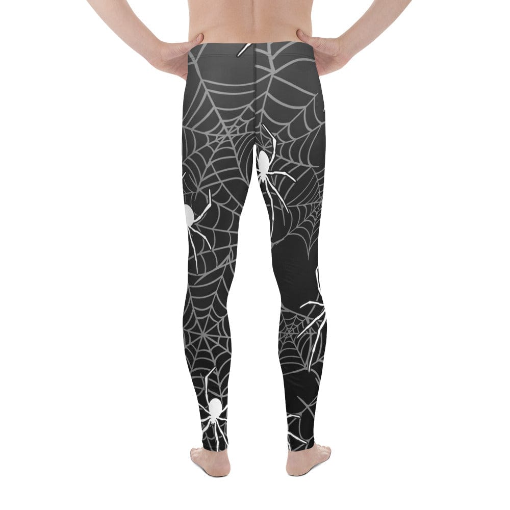 Halloween Spiderwebs Men's Leggings