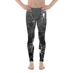 Halloween Spiderwebs Men's Leggings
