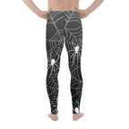 Halloween Spiderwebs Men's Leggings