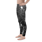 Halloween Spiderwebs Men's Leggings