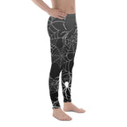 Halloween Spiderwebs Men's Leggings