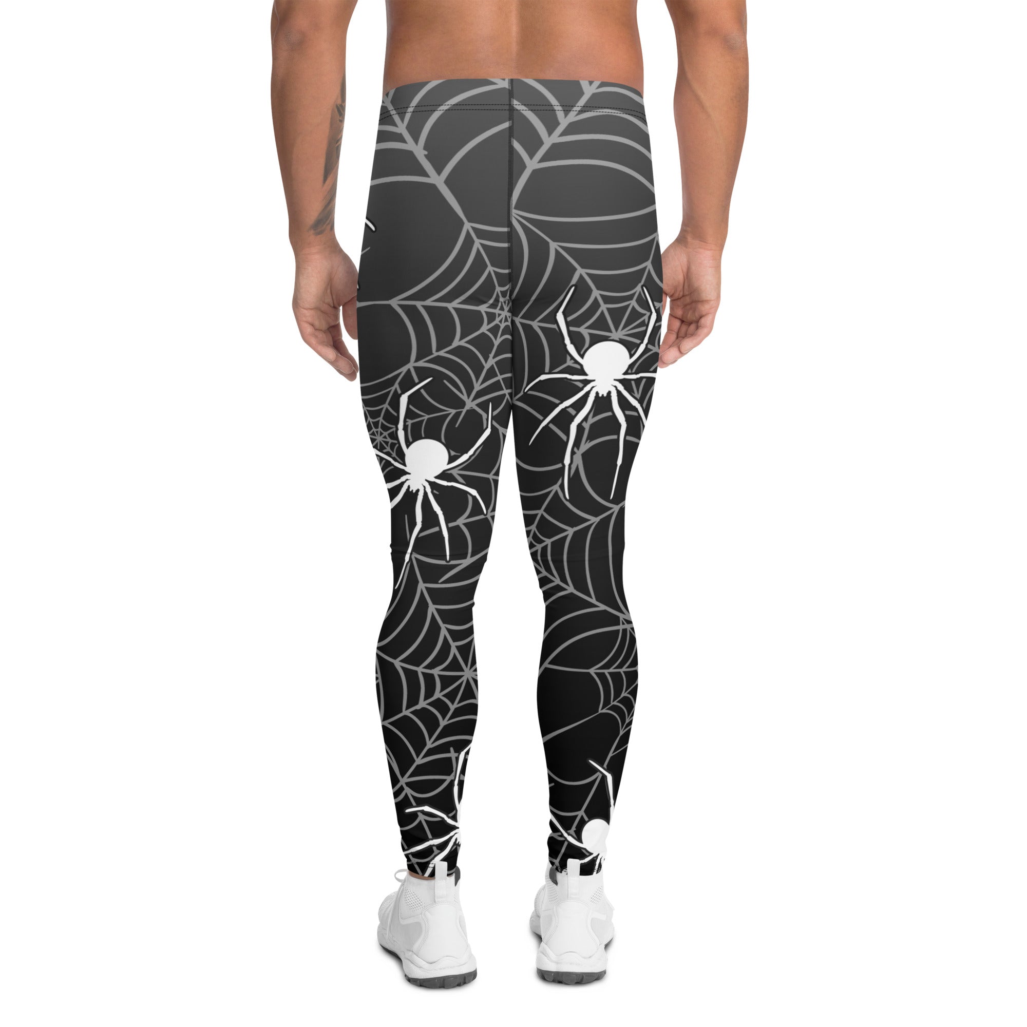 Halloween Spiderwebs Men's Leggings