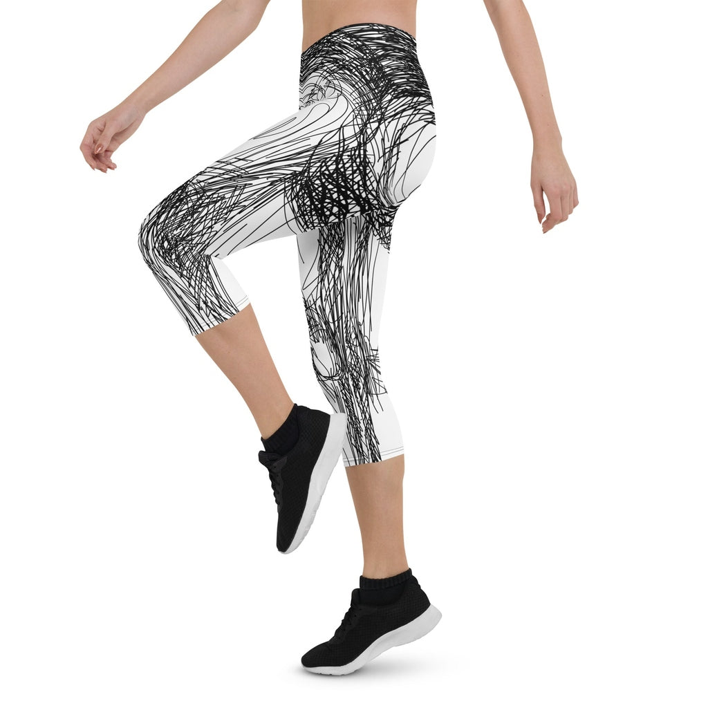 Hand Drawn Capris