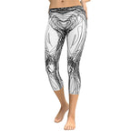 Hand Drawn Capris