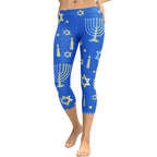 Hanukkah Capris