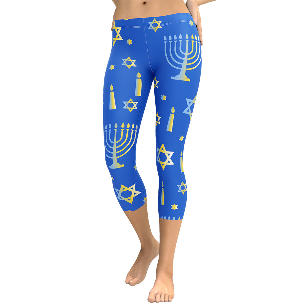 Hanukkah Capris