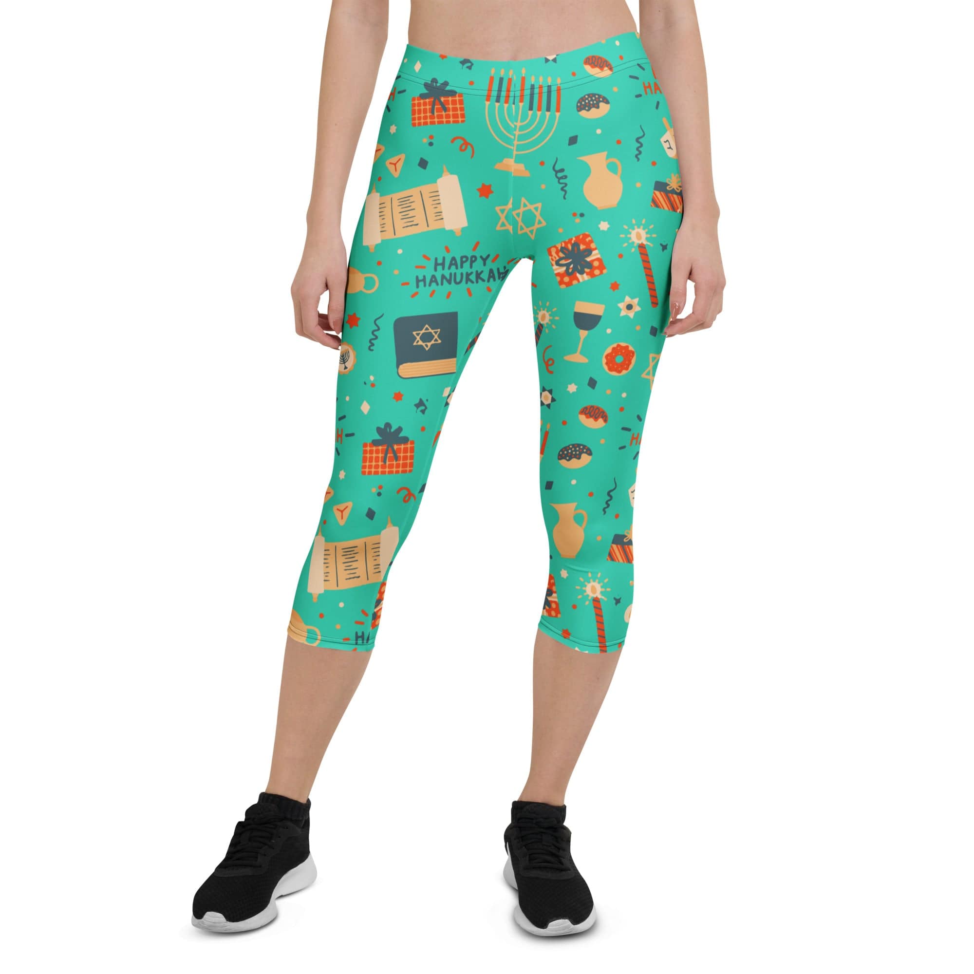 Hanukkah Joy Capris
