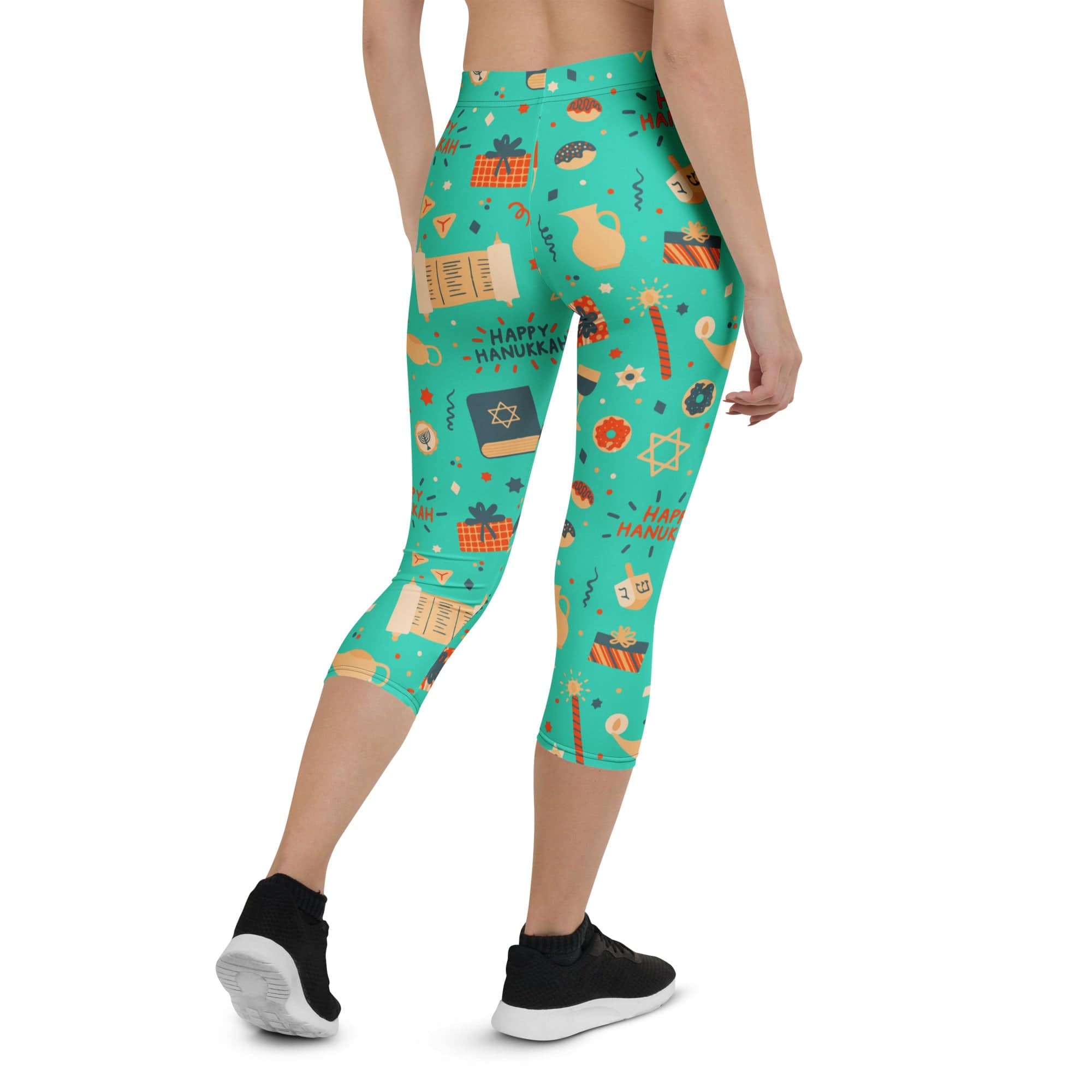Hanukkah Joy Capris