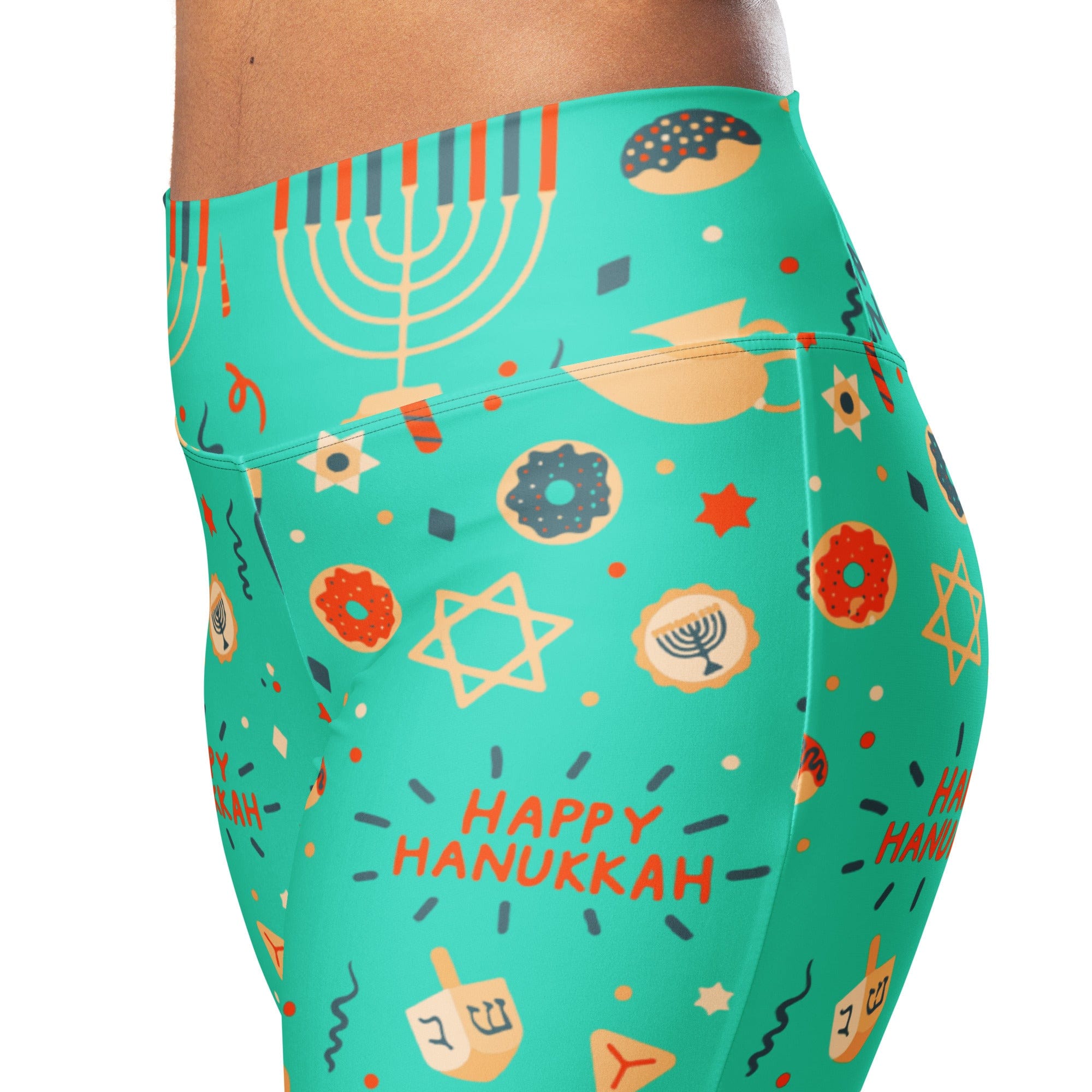Hanukkah Joy Flare Leggings