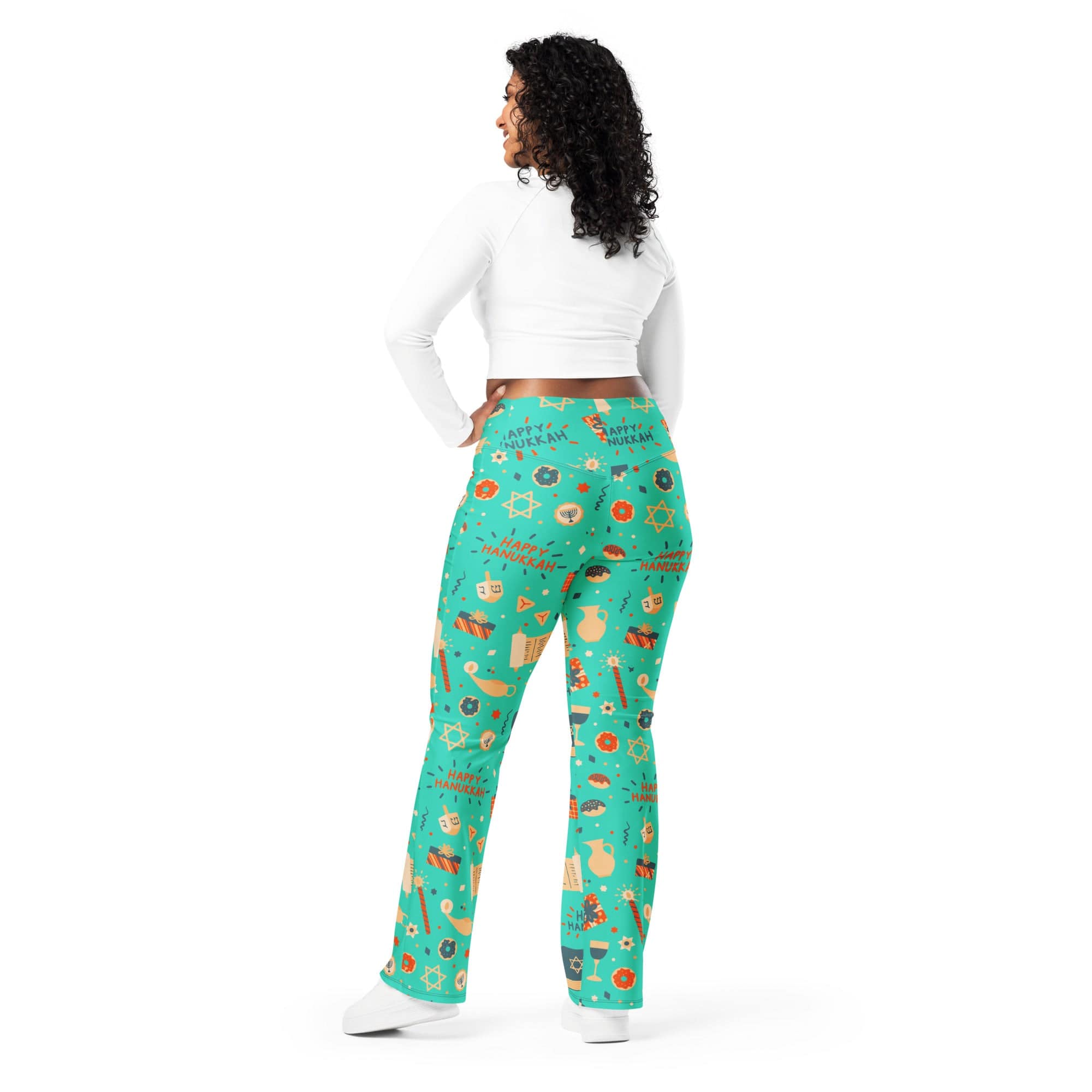 Hanukkah Joy Flare Leggings