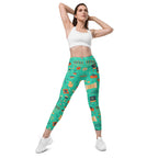 Hanukkah Joy Leggings With Pockets