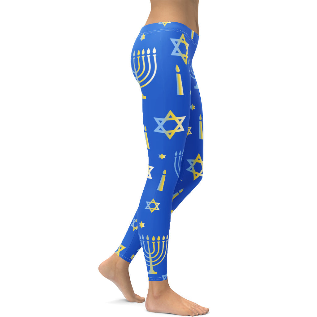 Hanukkah Leggings