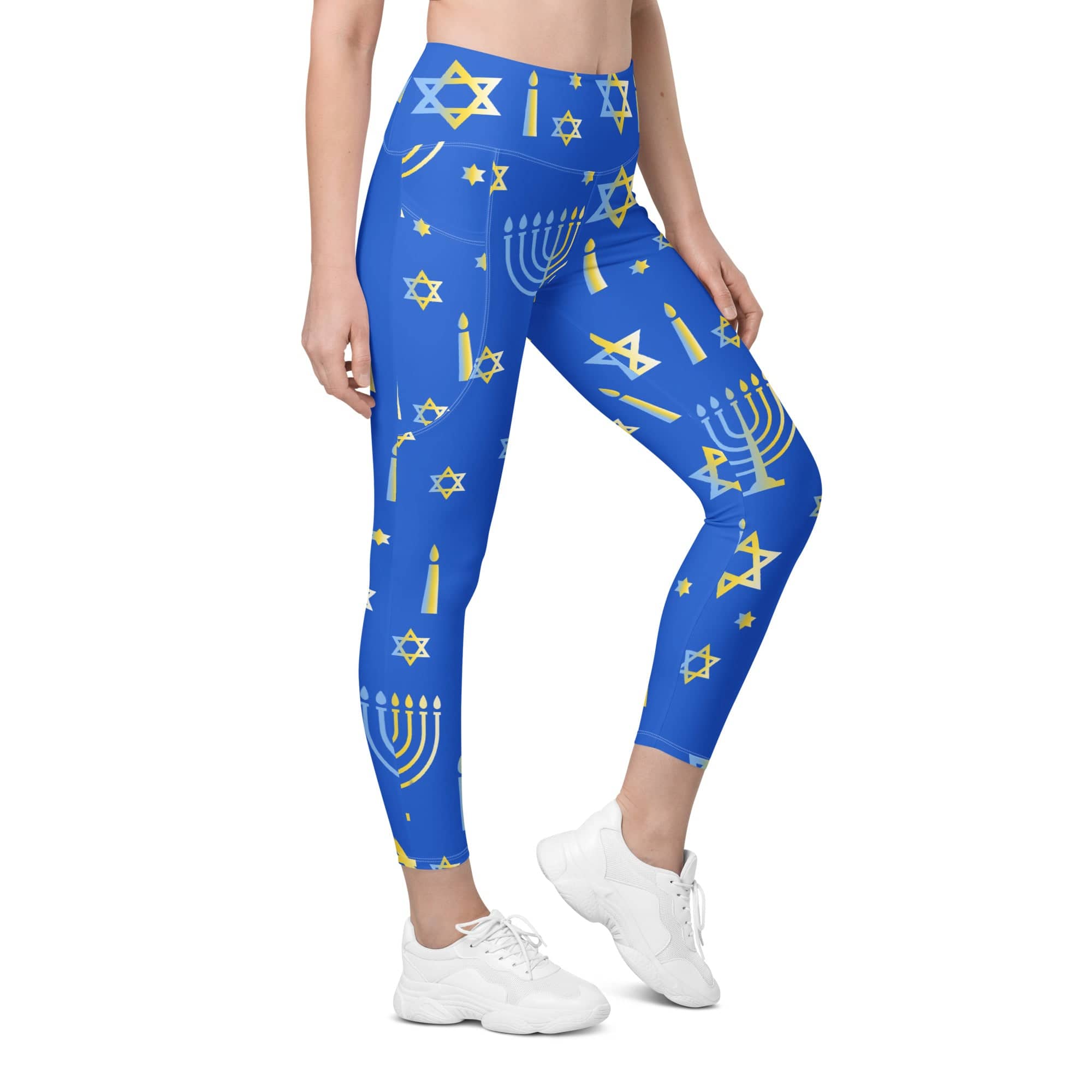 Hanukkah Leggings With Pockets