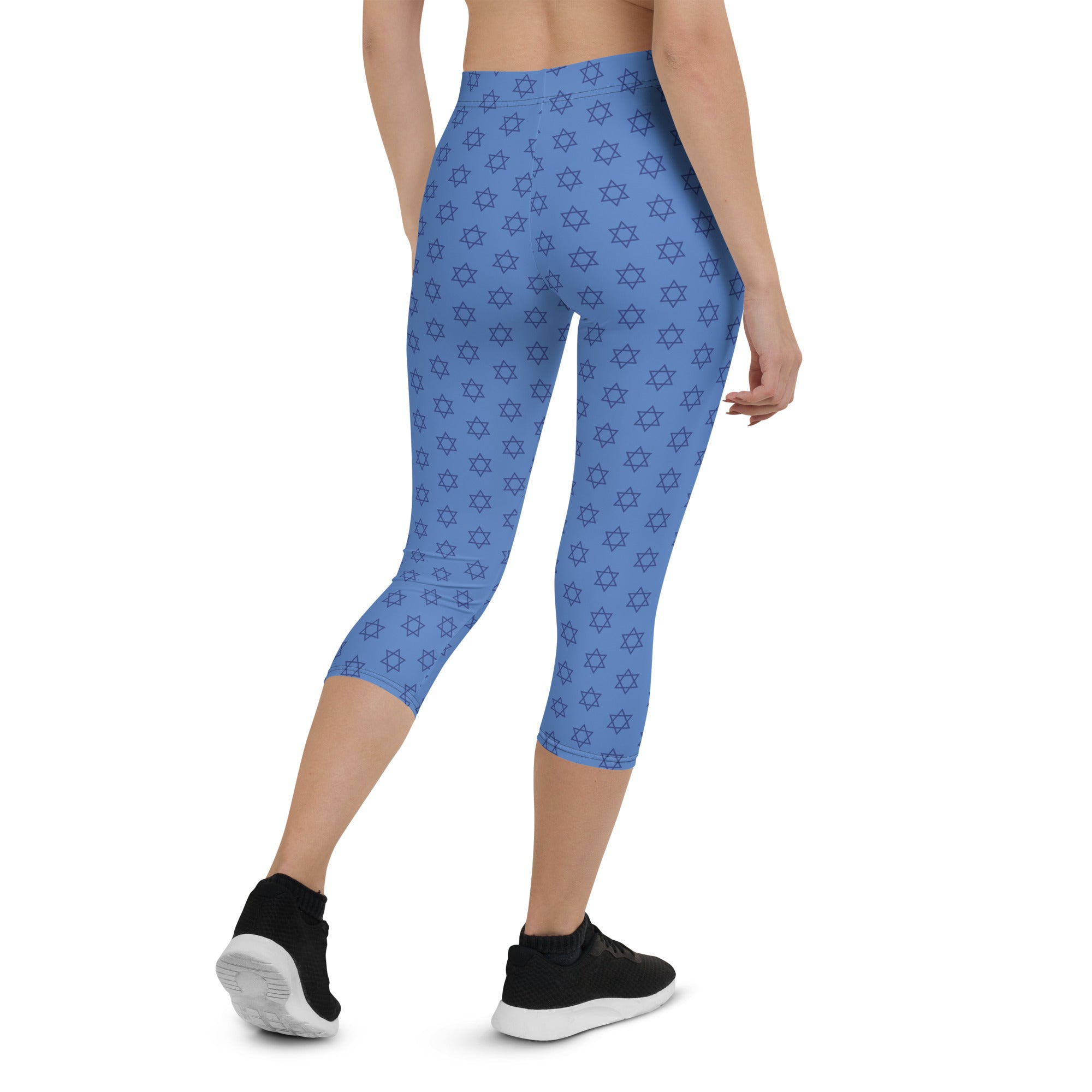 Hanukkah Print Capris