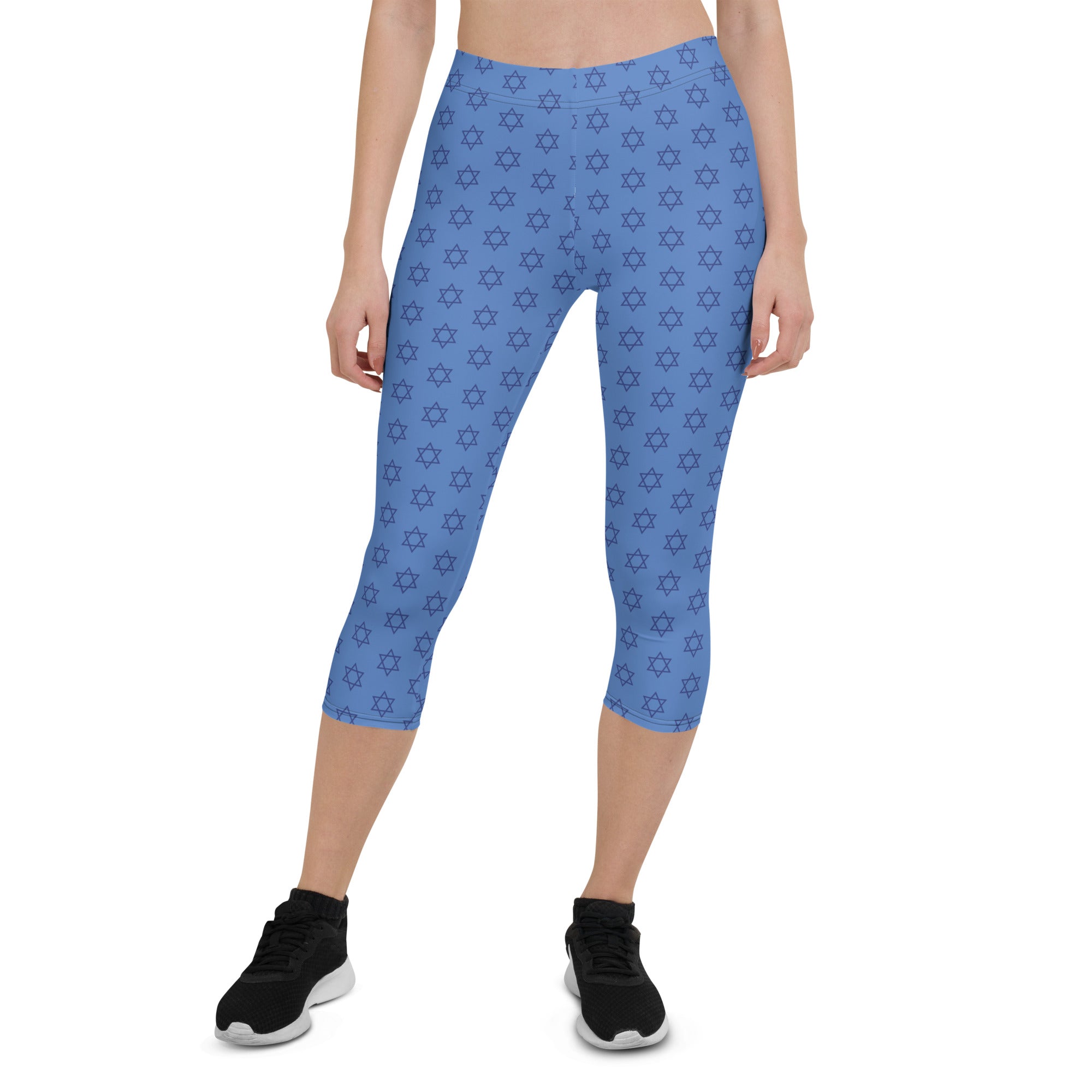 Hanukkah Print Capris