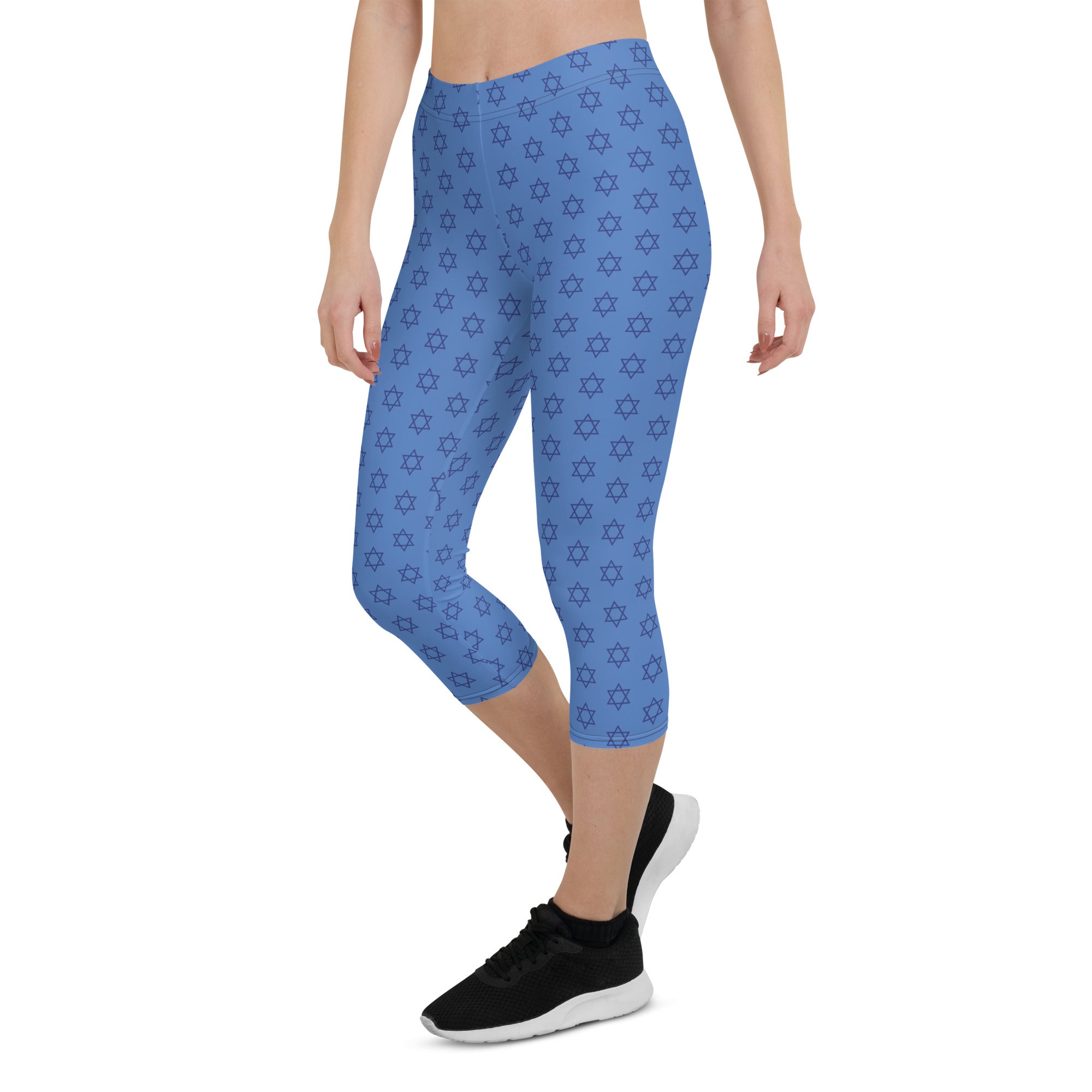 Hanukkah Print Capris