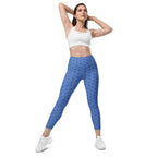Hanukkah Print Leggings With Pockets