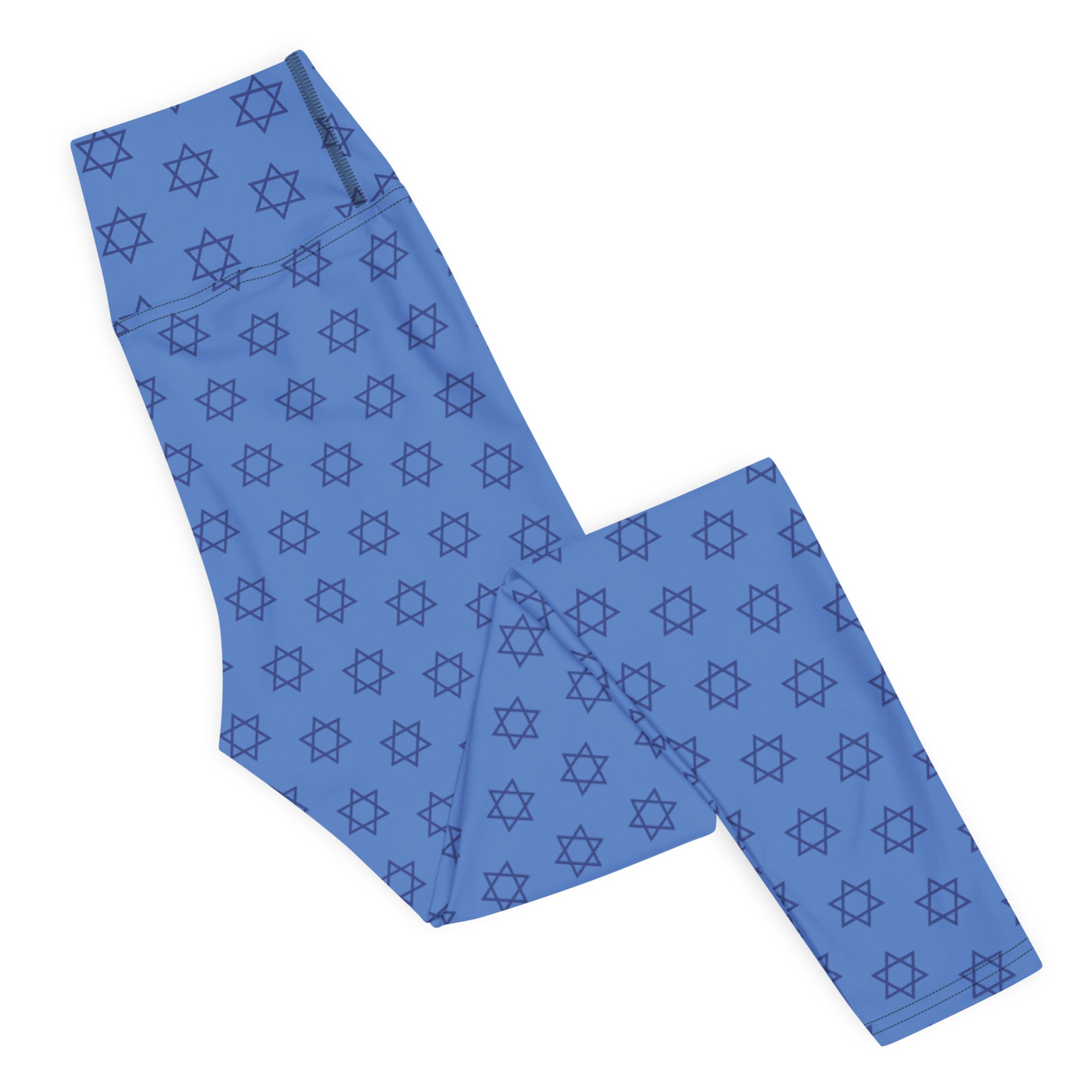 Hanukkah Print Yoga Leggings