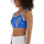 Hanukkah Sports Bra