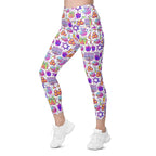Hanukkah Symbol Leggings With Pockets