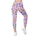 Hanukkah Symbol Leggings With Pockets