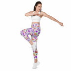 Hanukkah Symbol Leggings With Pockets