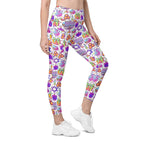 Hanukkah Symbol Leggings With Pockets