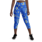 Hanukkah Yoga Capris
