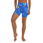 Hanukkah Yoga Shorts