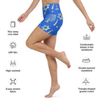 Hanukkah Yoga Shorts