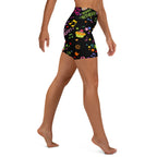 Happy Birthday Yoga Shorts