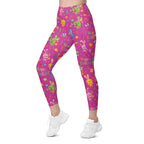 Happy Easter Leggings With Pockets