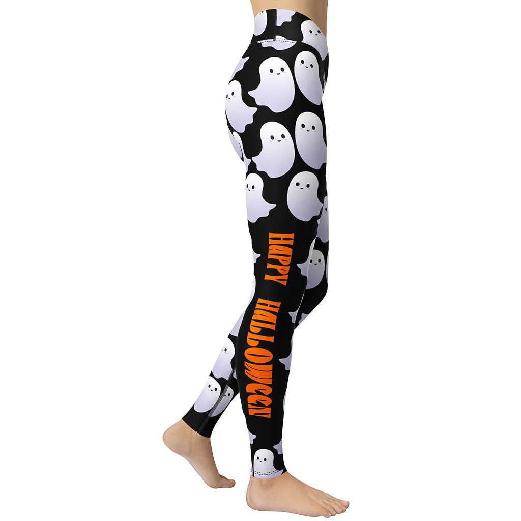 Happy Halloween Yoga Leggings