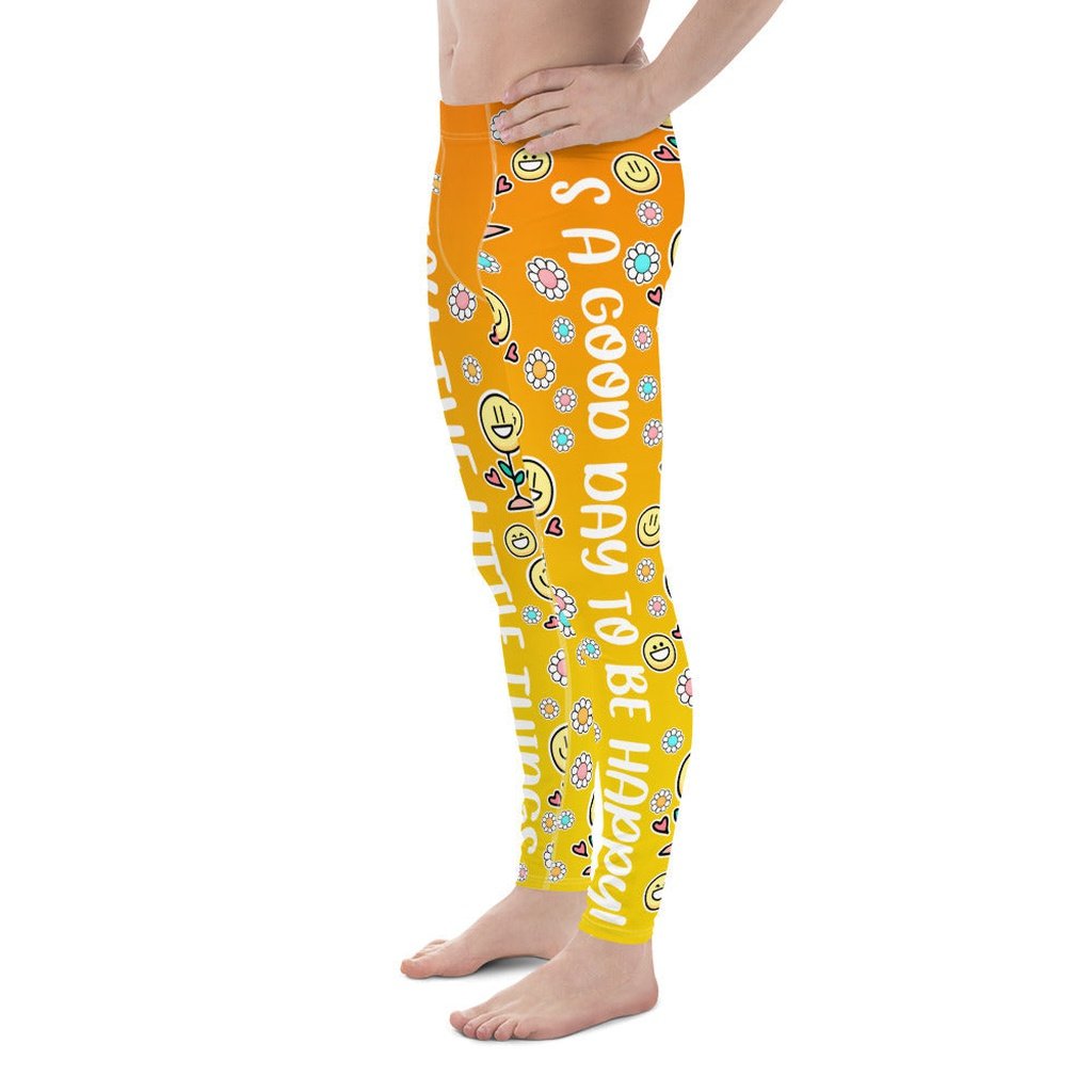 Happy Men's Leggings