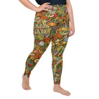 Happy Thanksgiving Plus Size Leggings