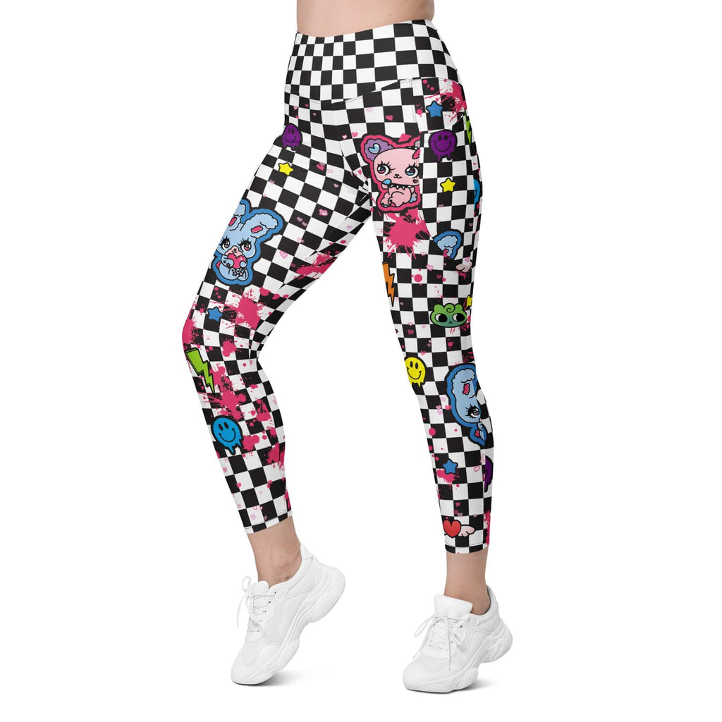Harajuku Inspired Leggings With Pockets